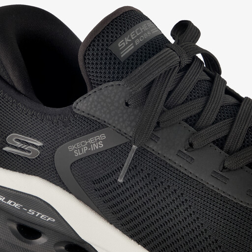 Slip-ins: BOBS Sport Arc Wave 2.0 heren sneakers zwart