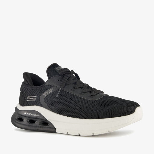 Slip-ins: BOBS Sport Arc Wave 2.0 heren sneakers zwart