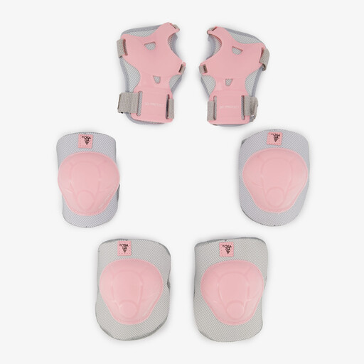 Kinder skeeler bescherming roze