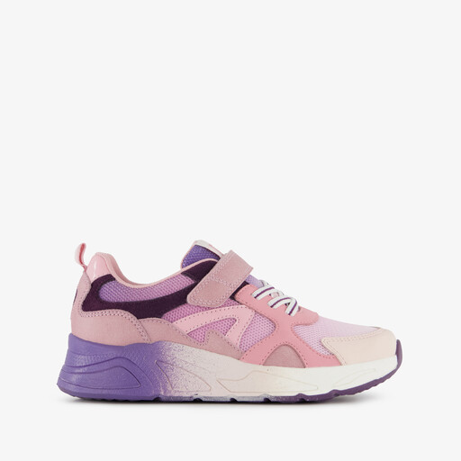Meisjes sneakers paars roze
