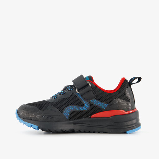 Jongens sneakers zwart blauw