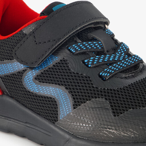 Jongens sneakers zwart blauw