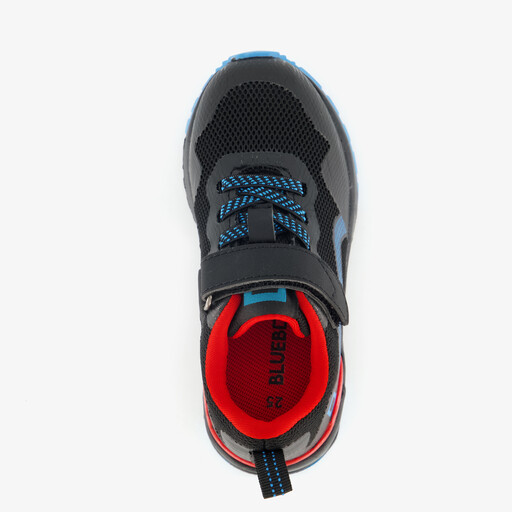 Jongens sneakers zwart blauw