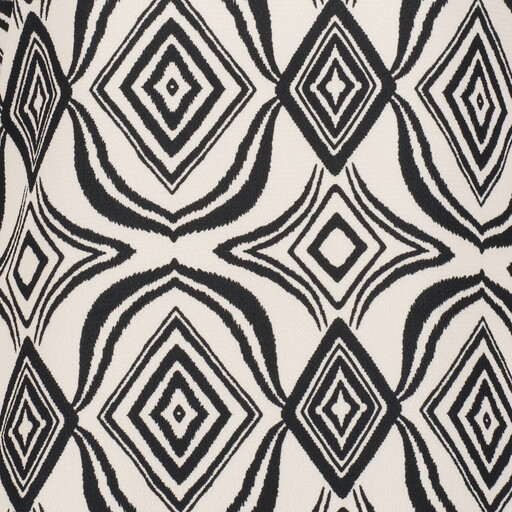 Dames top met print zwart wit