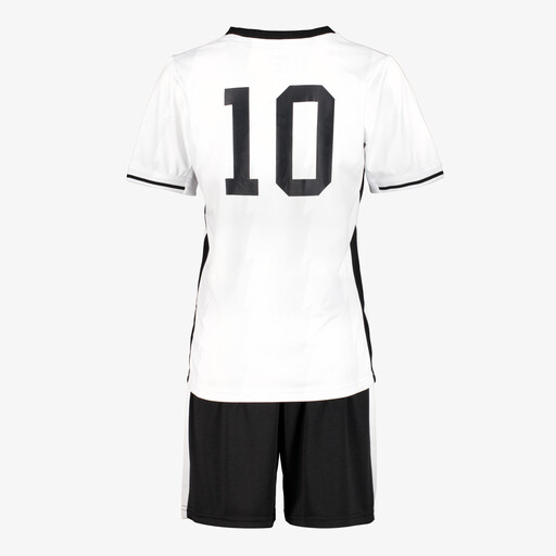Tweedelige kinder sport set wit zwart