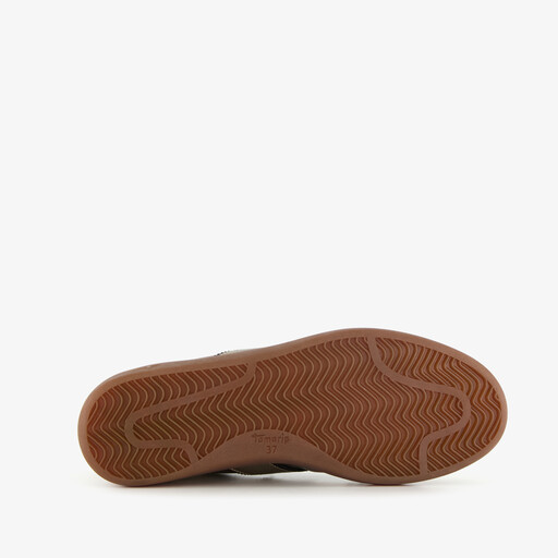 Dames sneakers beige goud