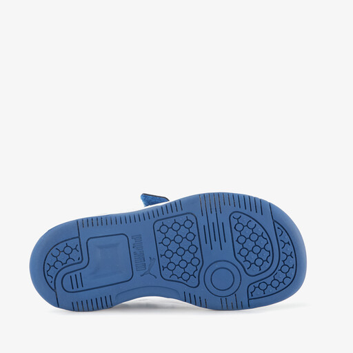 Rebound V6 LO jongens sneakers wit blauw