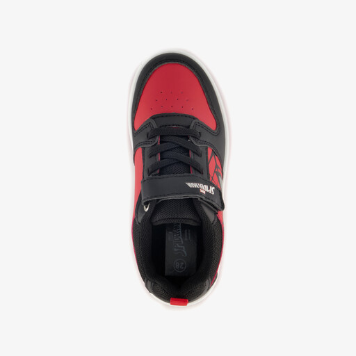 Jongens sneakers rood zwart
