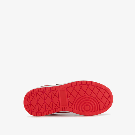 Jongens sneakers rood zwart