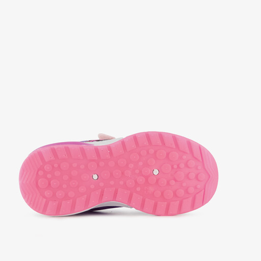 Meisjes sneakers met lichtjes in pastelkleuren