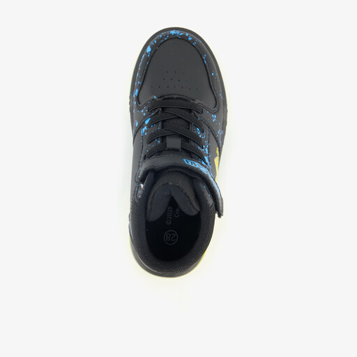 Hoge jongens sneakers met lichtjes zwart geel