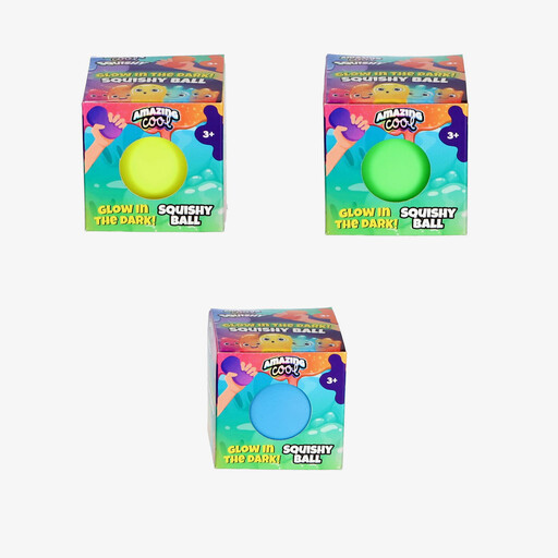Squishy Ball glow in the dark knijpbal