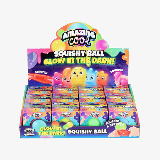 Squishy Ball glow in the dark knijpbal