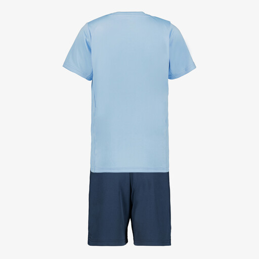 Tweedelig kinder sport set blauw