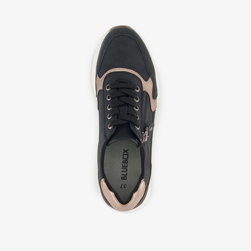 Dames sneakers zwart goud