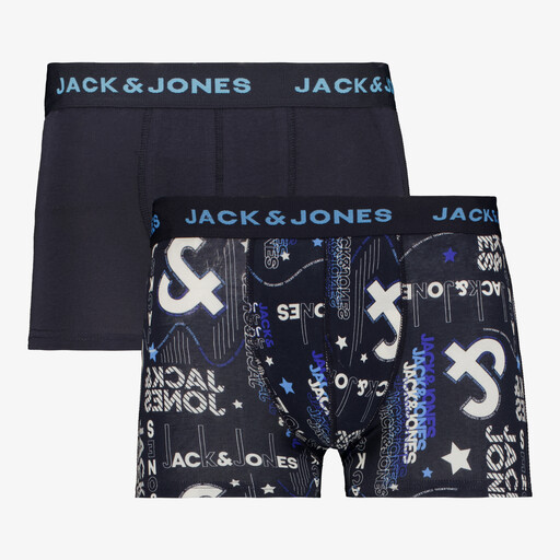 Heren boxershorts blauw