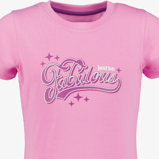 Meisjes sport set paars roze