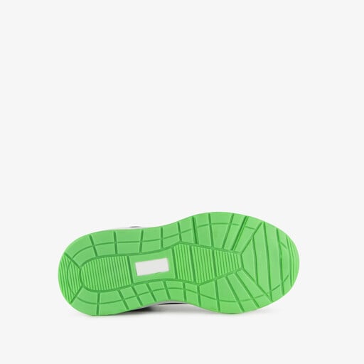 Hoge jongens sneakers met airzool zwart groen
