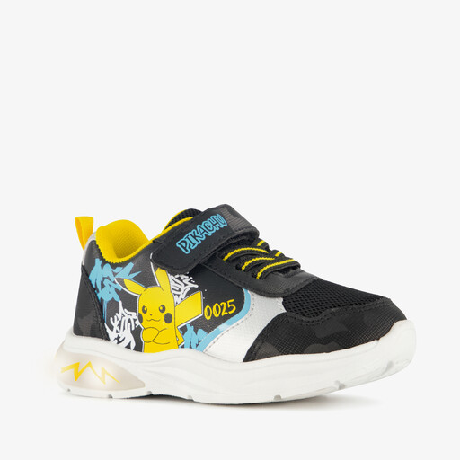 Jongens sneakers zwart geel