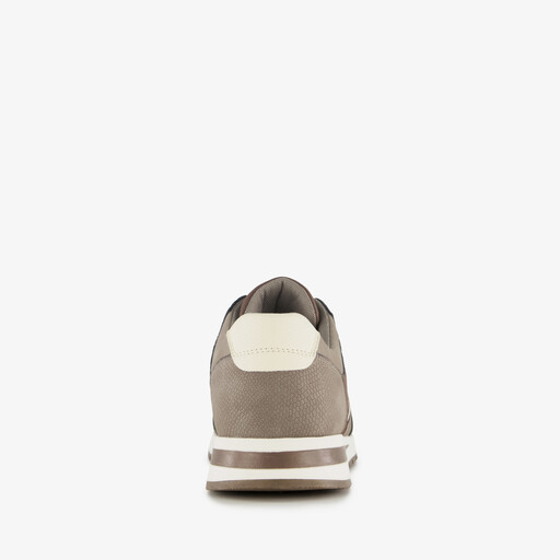 Heren sneakers beige bruin