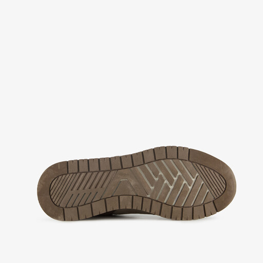 Heren sneakers beige bruin