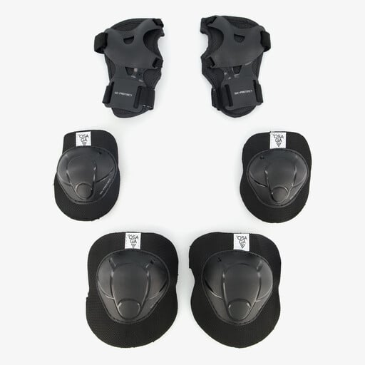 Kinder skeeler bescherming zwart