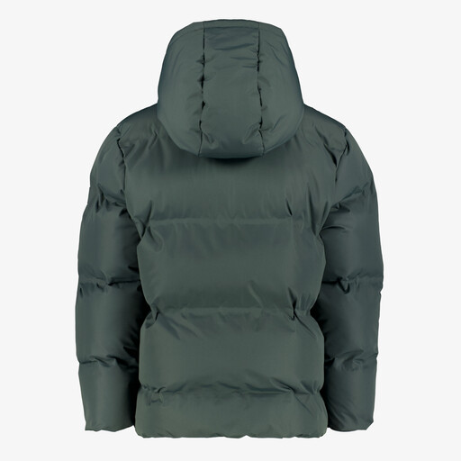 Jongens winterjas gewatteerd groen