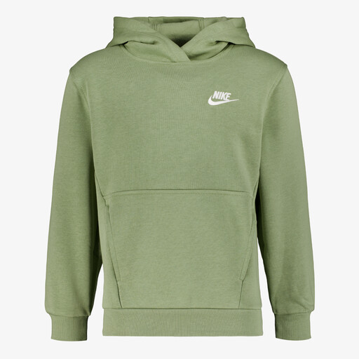 nike club green hoodie