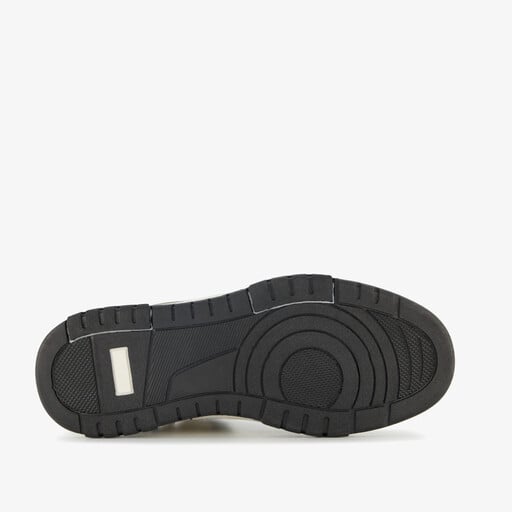 Hoge jongens sneakers zwart grijs