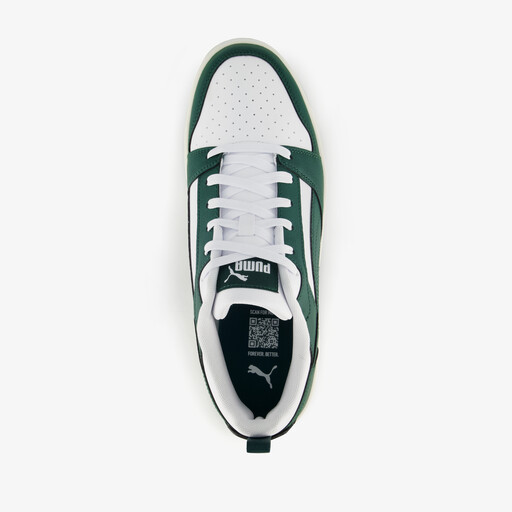 Rebound V6 Low heren sneakers groen wit