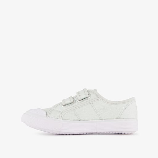 Kinder gymschoenen met glitters mintgroen