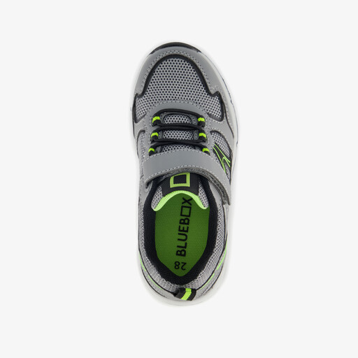 Jongens sneakers met airzool grijs groen