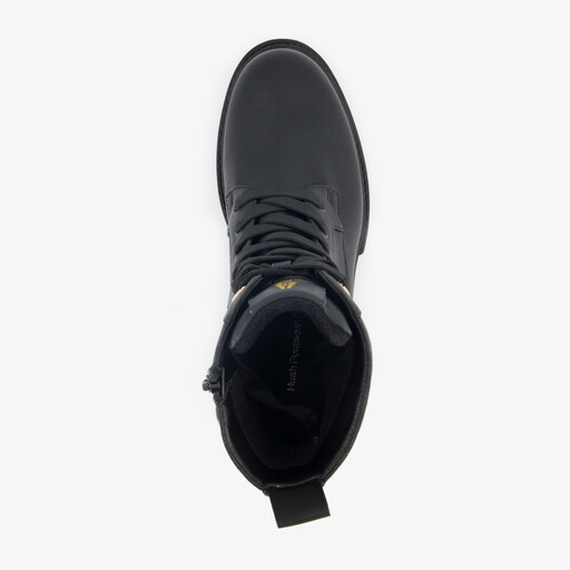 Dames veterboots zwart