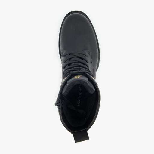 Dames veterboots zwart