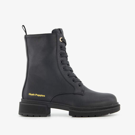 Dames veterboots zwart