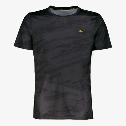 Dry heren voetbal T-shirt zwart