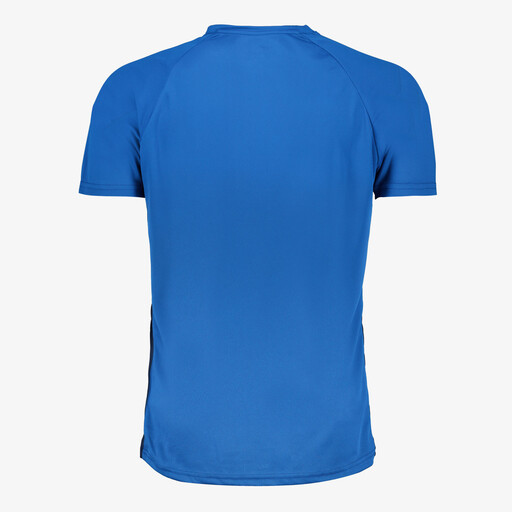 Heren voetbal T-shirt blauw