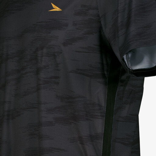 Dry heren voetbal T-shirt zwart