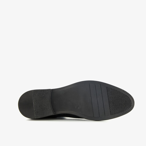 Suede heren Chelsea boots zwart