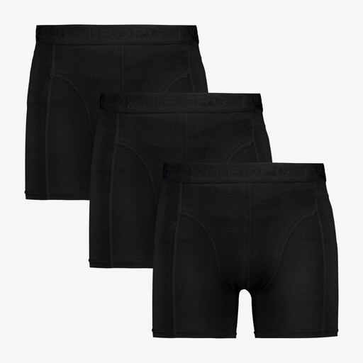 Heren boxershort 3 pack zwart