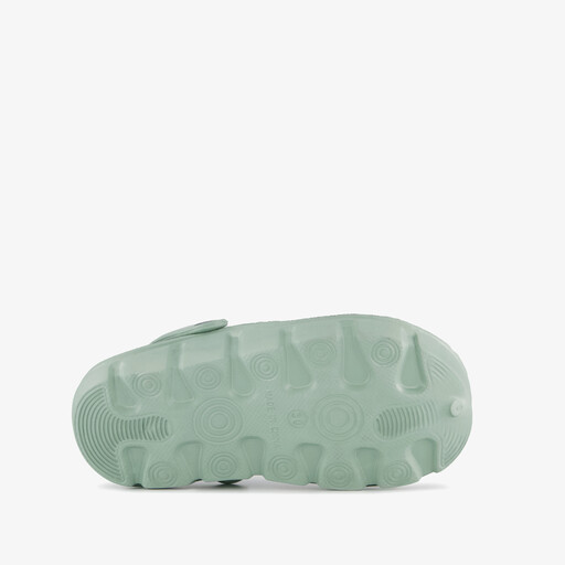 Meisjes klompen met madeliefje en glitters mintgroen