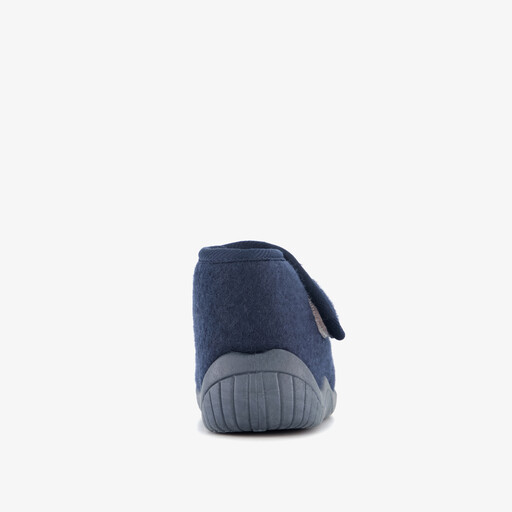 Kinder pantoffels met vosje blauw
