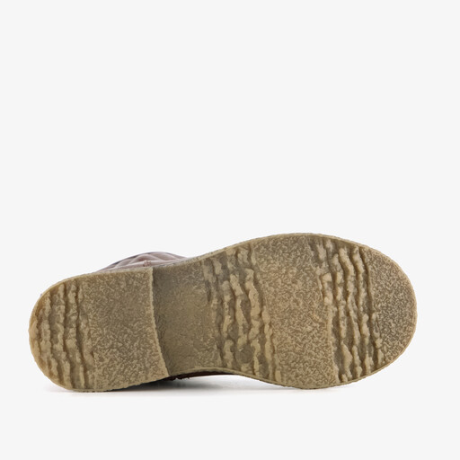 Meisjes boots met ster bruin