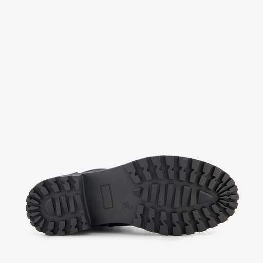 Dames veterboots zwart
