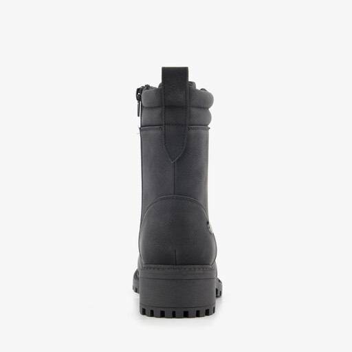 Dames veterboots zwart