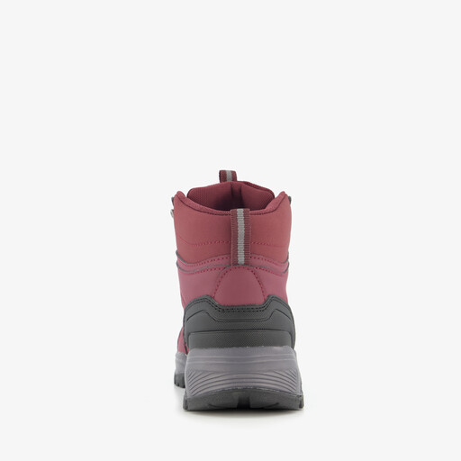 Hoge dames wandelschoenen bordeauxrood cat. A B