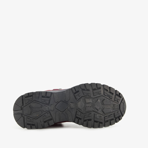 Hoge dames wandelschoenen bordeauxrood cat. A B