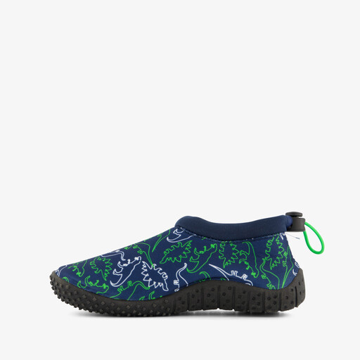 Kinder waterschoenen met dino print blauw
