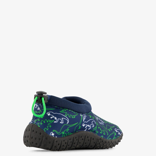 Kinder waterschoenen met dino print blauw
