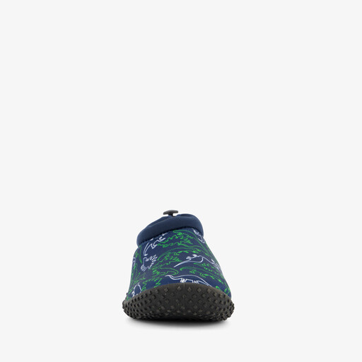Kinder waterschoenen met dino print blauw
